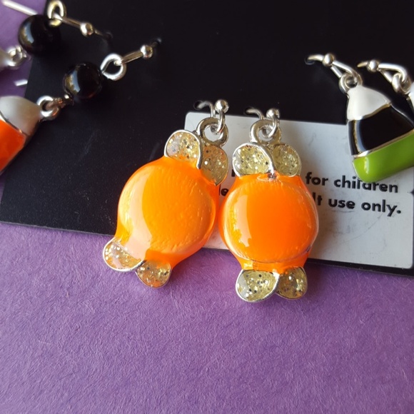 3pc Spookie Halloween Earrings New - Picture 3 of 6